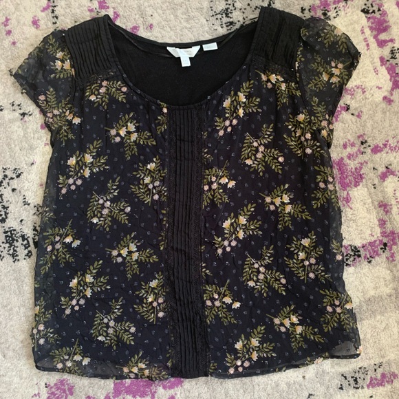 Lauren Conrad XXL floral blouse! - Picture 1 of 4